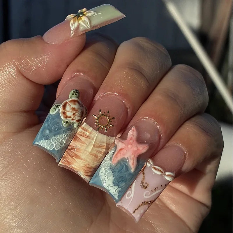 Blush Pink Press-On Nail Set (24pcs)