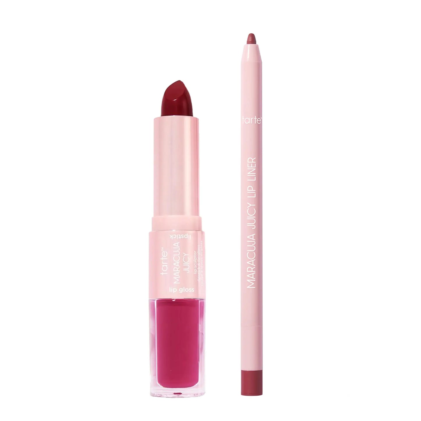 Tarte Lip Sculptor & Liner - 3-In-1 Lip Combo: Lip Liner, Lipstick & Lip Gloss
