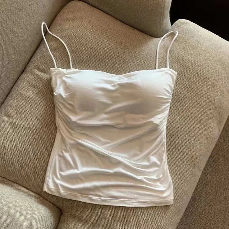 Camisole with Built-In Bra
