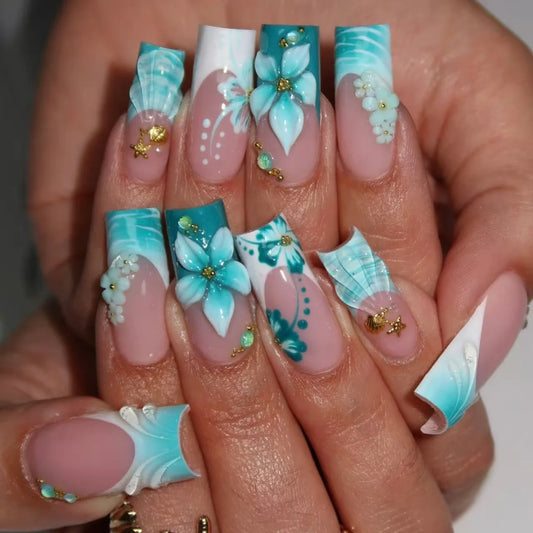 Blush Pink Press-On Nail Set (24pcs)