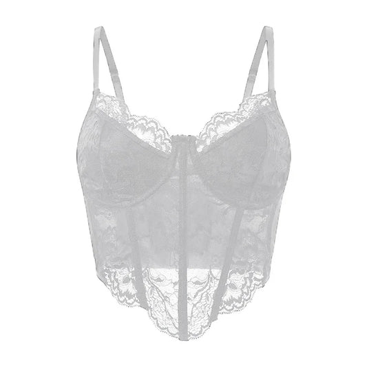 Lace Corset Cami Top