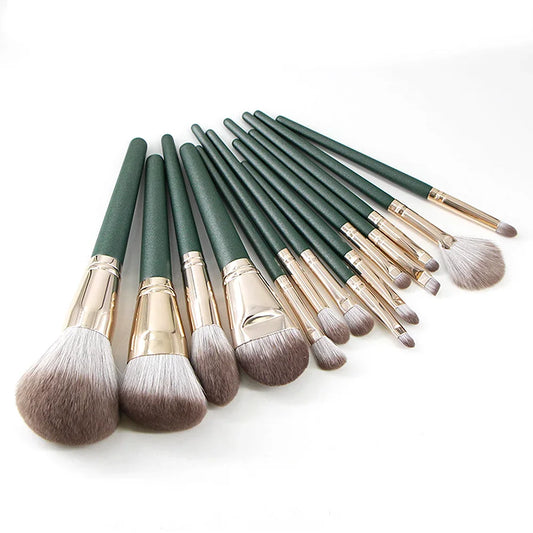 Fluffy Makeup Brush Set (14pcs)