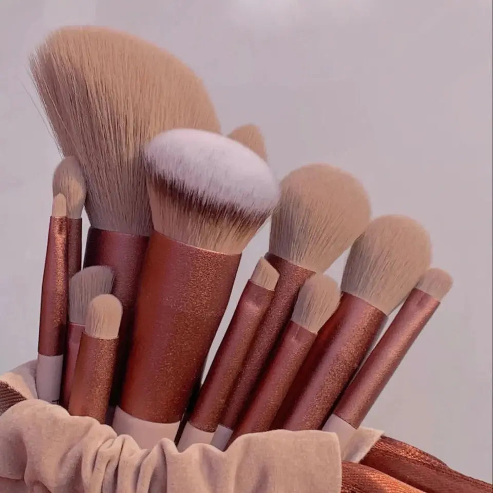 Pro Makeup Brush Set (13pcs)