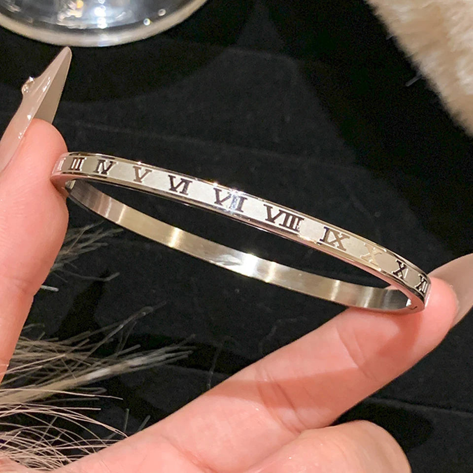 Zirconia Stacking Bracelet Set