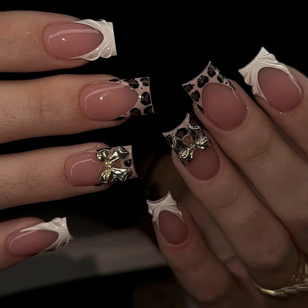 Blush Pink Press-On Nail Set (24pcs)