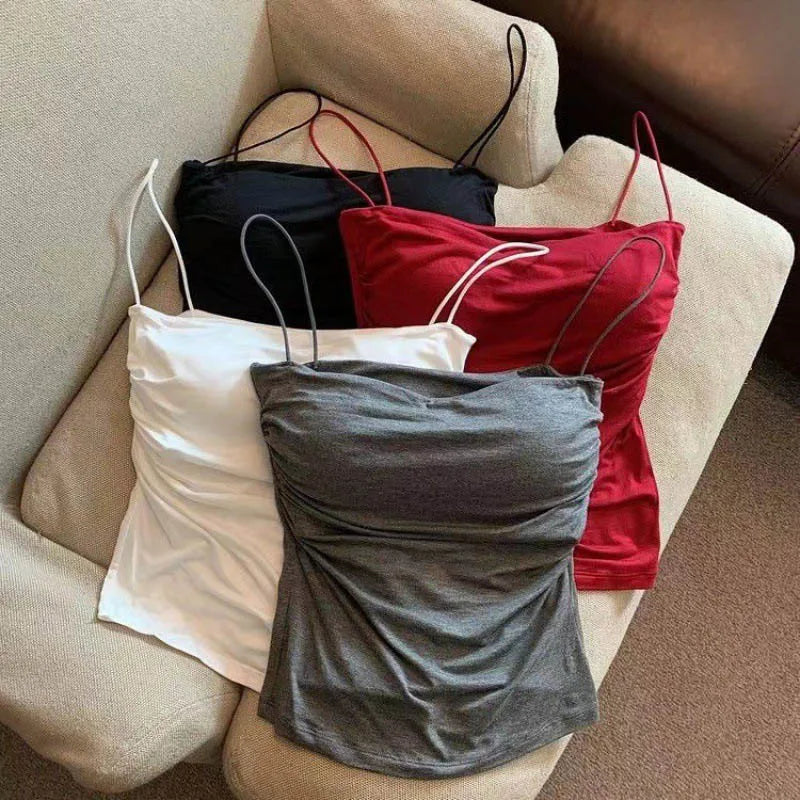 Camisole with Built-In Bra