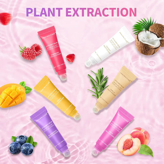 Indulge in Our 6-Piece Fruit Flavor Lip Gloss Set - Moisturizing, Long-Lasting Hydration for Gorgeous Lips - Perfect Gift for Women!