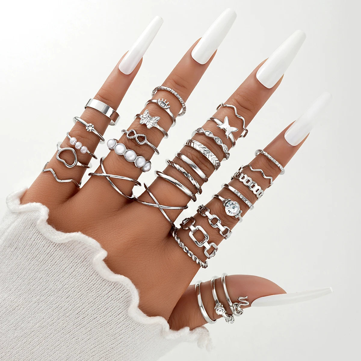 Vintage Ring Set (58pcs)
