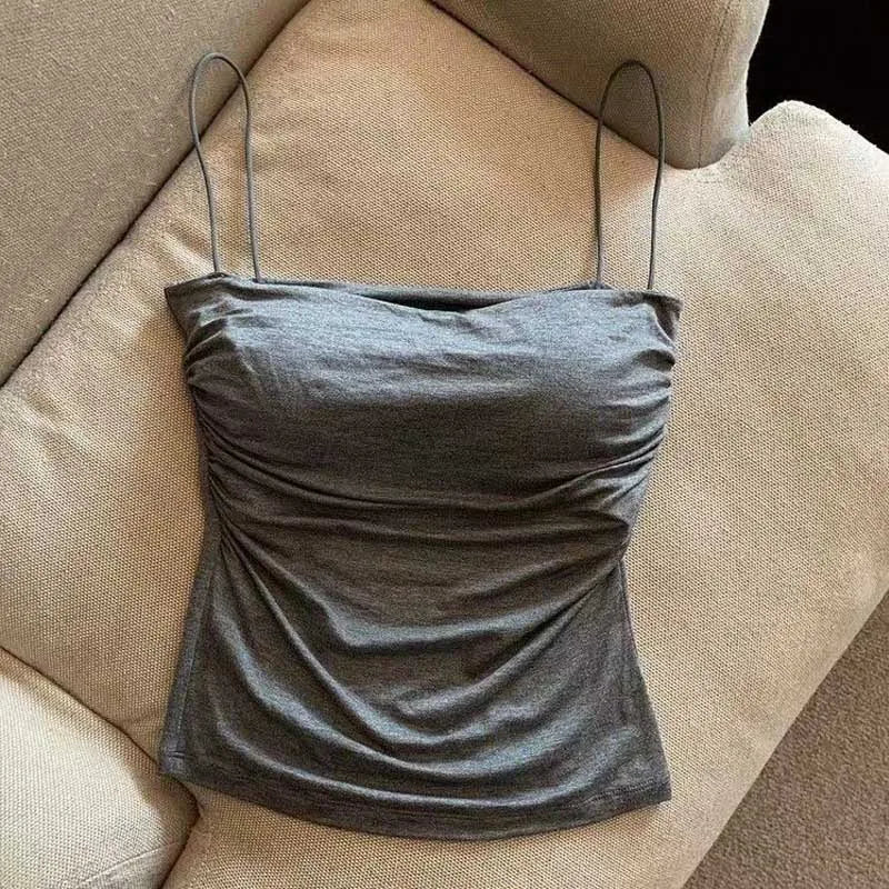Camisole with Built-In Bra