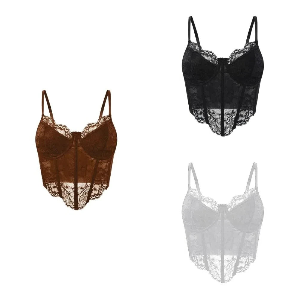 Lace Corset Cami Top