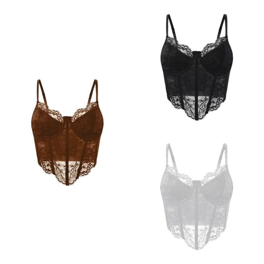 Lace Corset Cami Top