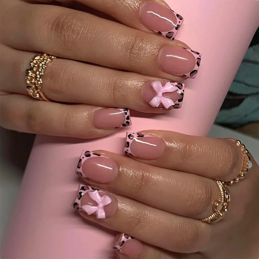 Blush Pink Press-On Nail Set (24pcs)