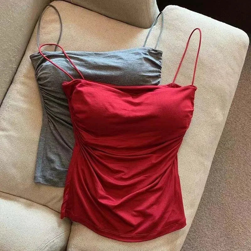 Camisole with Built-In Bra