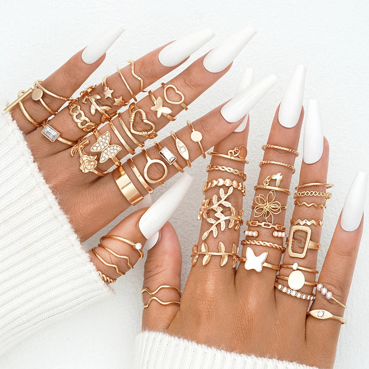 Vintage Ring Set (58pcs)