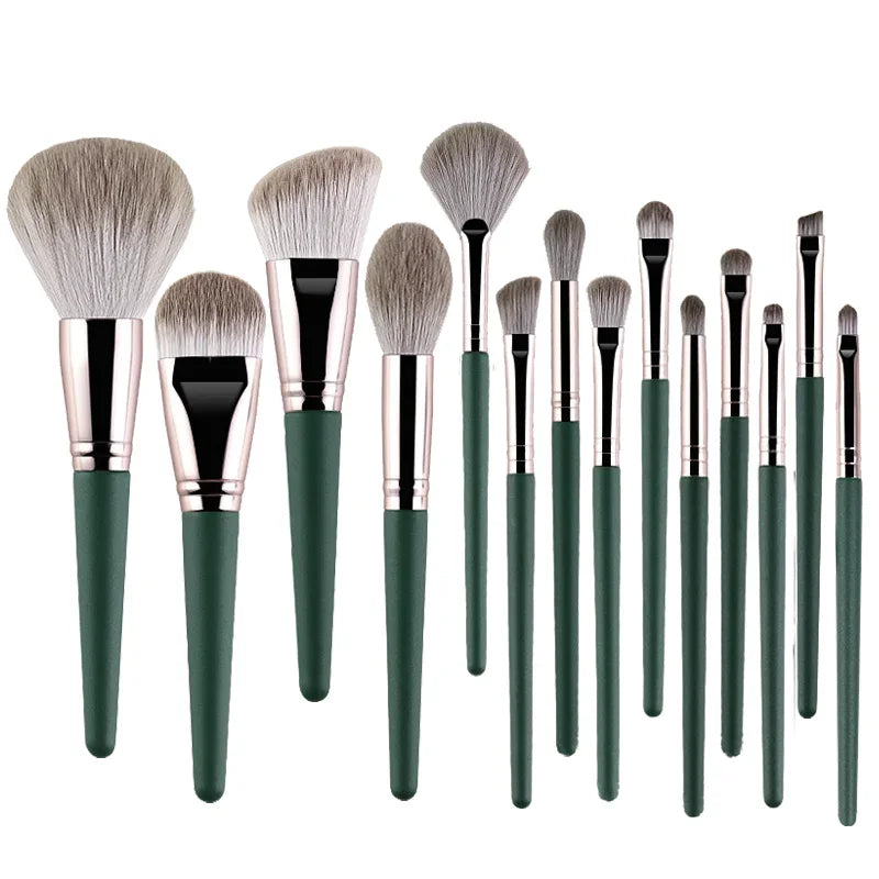 Fluffy Makeup Brush Set (14pcs)