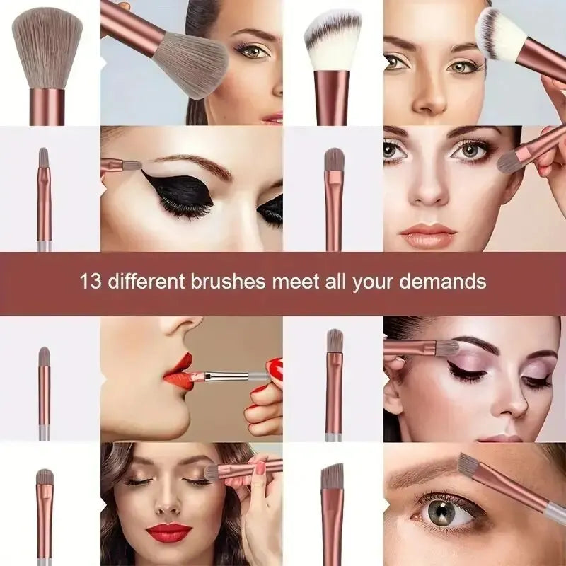 Soft Kabuki Makeup Brush Set