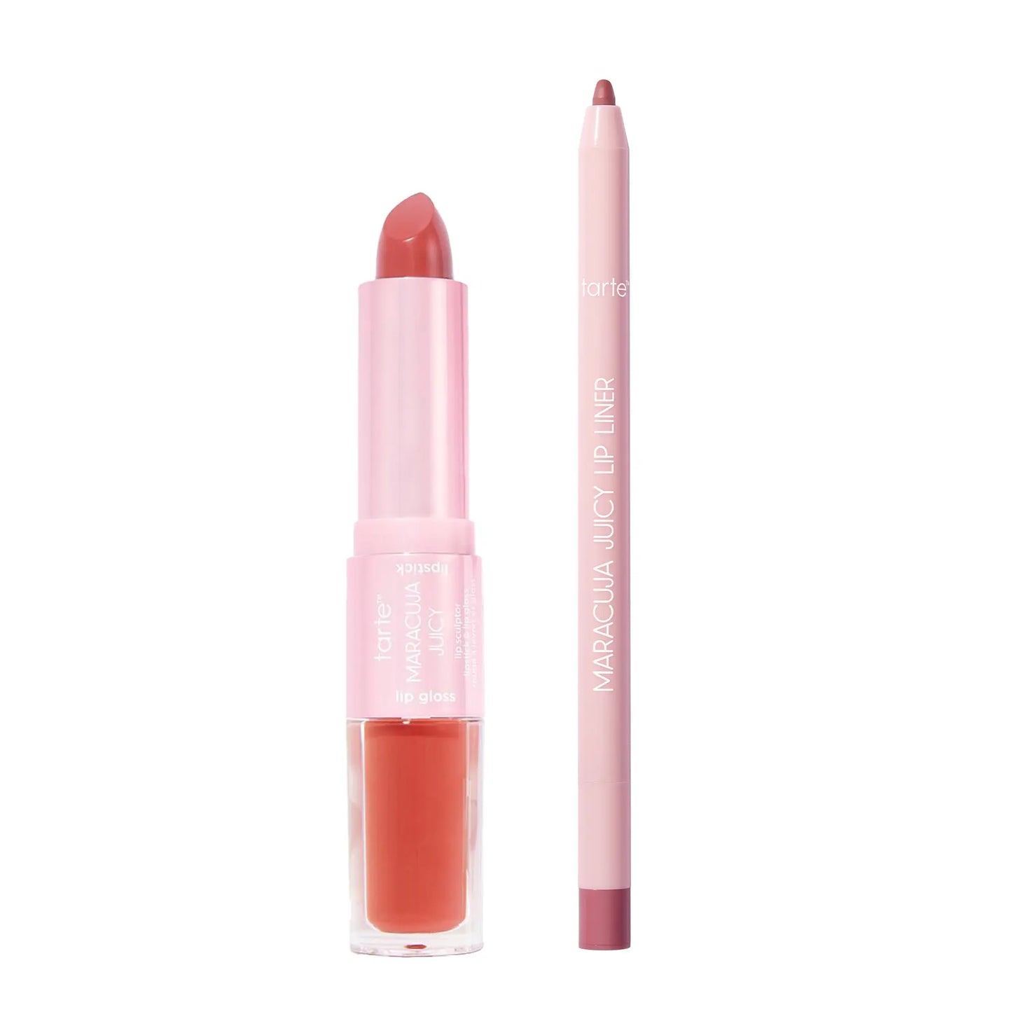 Tarte Lip Sculptor & Liner - 3-In-1 Lip Combo: Lip Liner, Lipstick & Lip Gloss