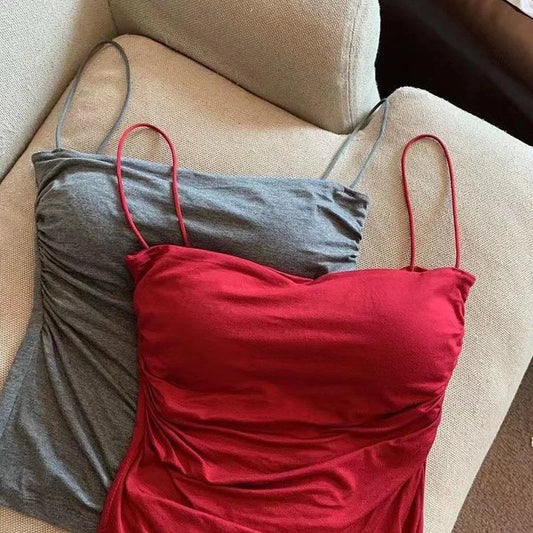 Camisole with Built-In Bra