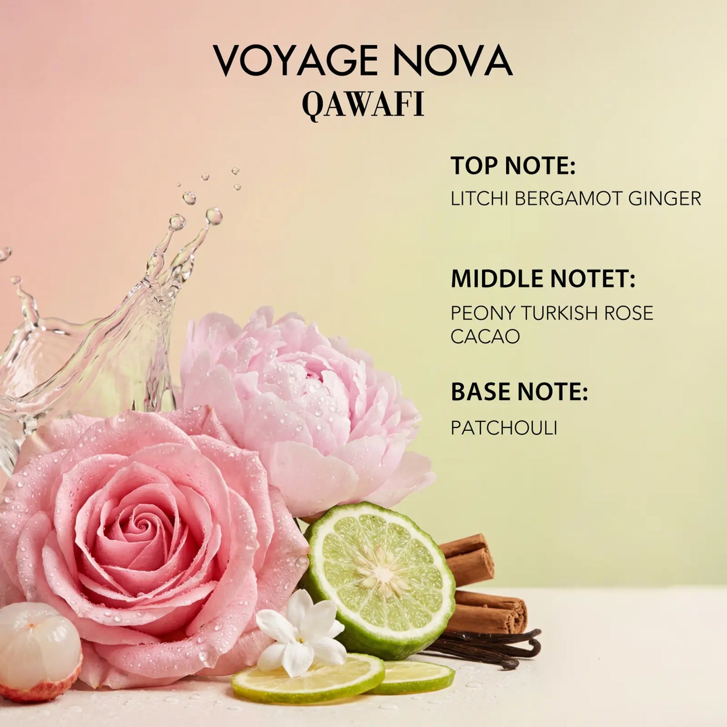 Voyage Nova | Rosey Fruity Floral | Extrait De Parfum 50Ml/100Ml | Long Lasting Luxury Fragrance | Daily Women'S Perfume Alluring Summervibes Sohochic