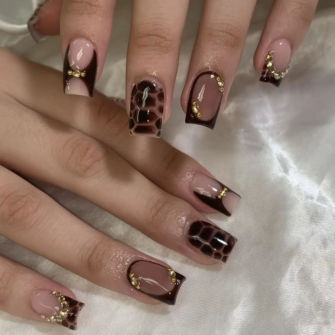 Blush Pink Press-On Nail Set (24pcs)
