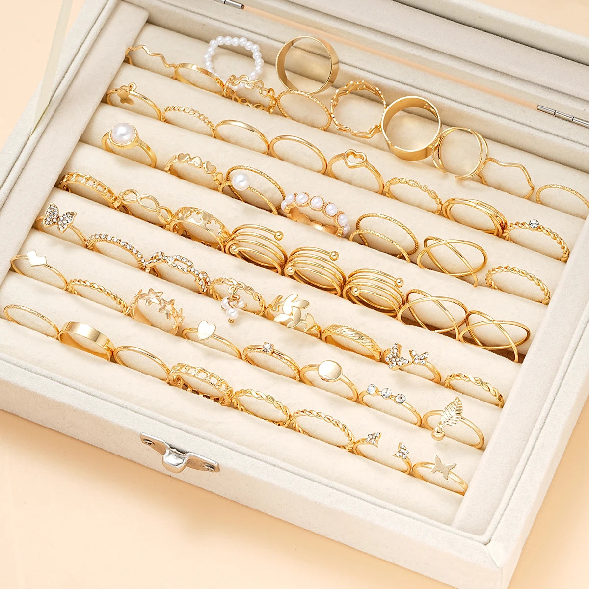 Vintage Ring Set (58pcs)