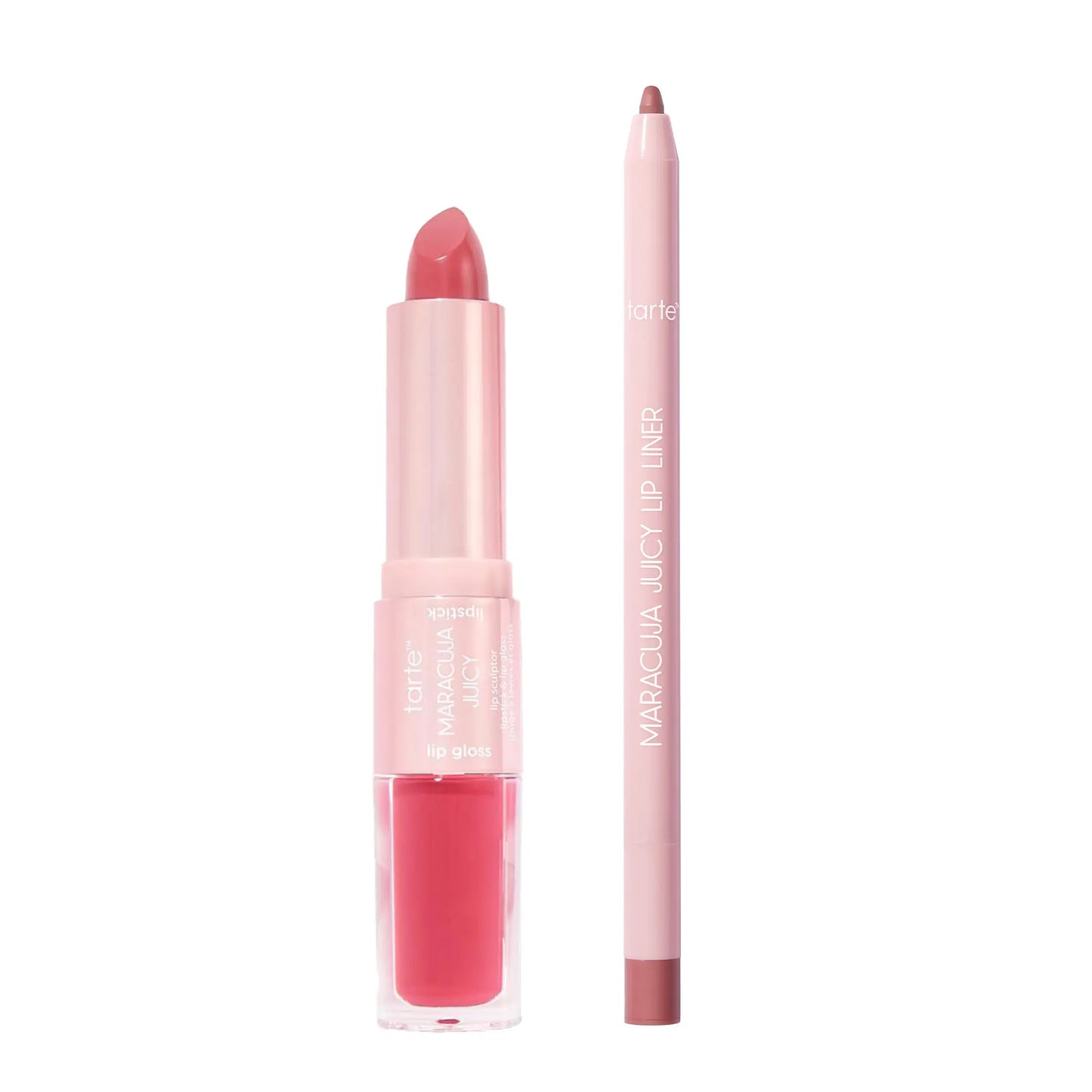 Tarte Lip Sculptor & Liner - 3-In-1 Lip Combo: Lip Liner, Lipstick & Lip Gloss