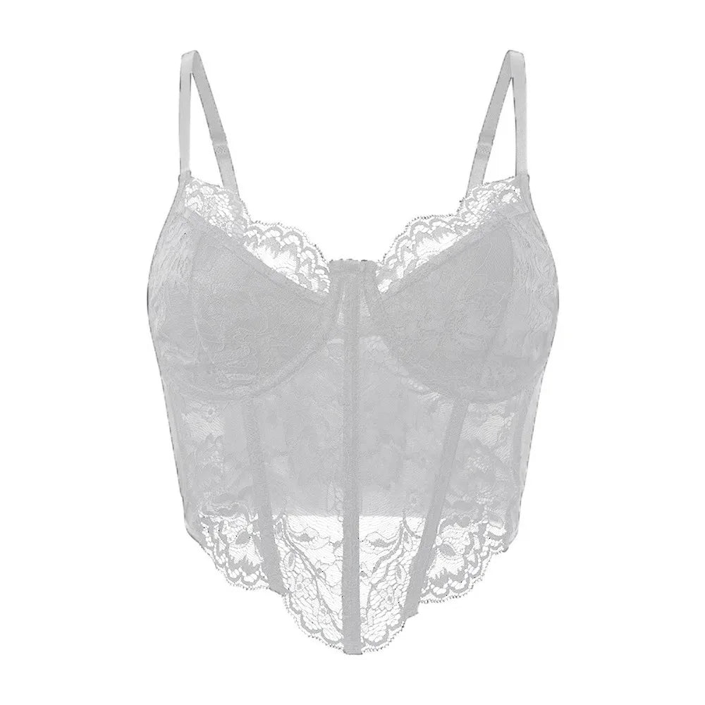 Lace Corset Cami Top