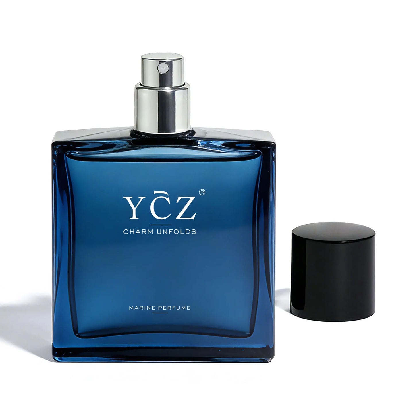 [YCZ] Midnight Marine Eau De Parfum 1.7 Fl Oz Men'S Fragrance - Aromatic Marine Scent, Magnetic, Sensual, Long-Lasting, Ideal for Dates & Everyday Wear, Gifts for Boyfriend, Anniversary Gift for Him, Men'S Perfumes & Fragrances, Mens Gifts,Back to School