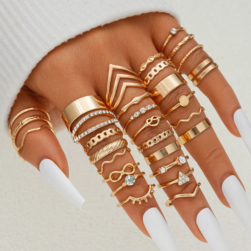 Vintage Ring Set (58pcs)
