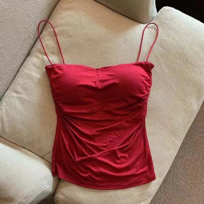 Camisole with Built-In Bra