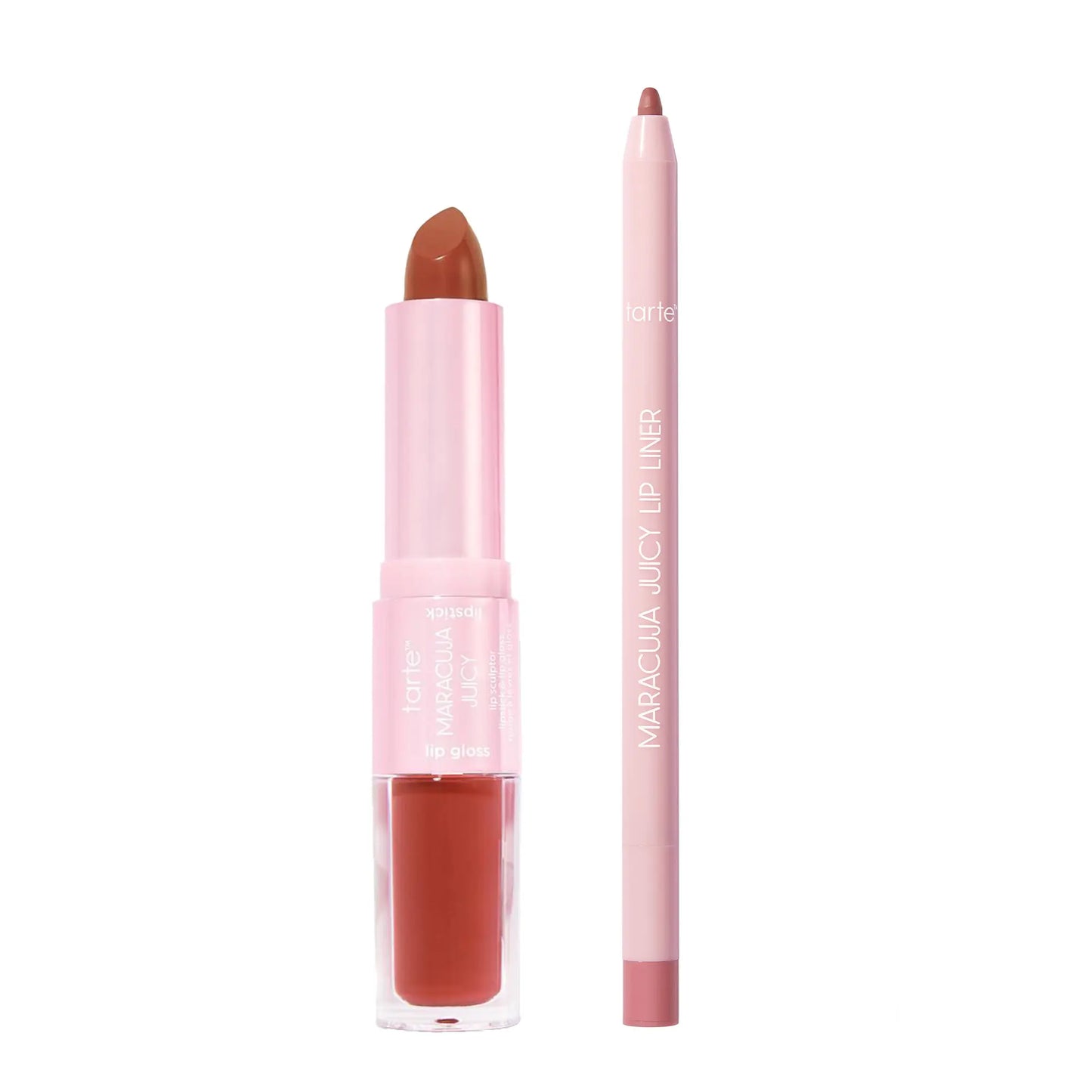 Tarte Lip Sculptor & Liner - 3-In-1 Lip Combo: Lip Liner, Lipstick & Lip Gloss